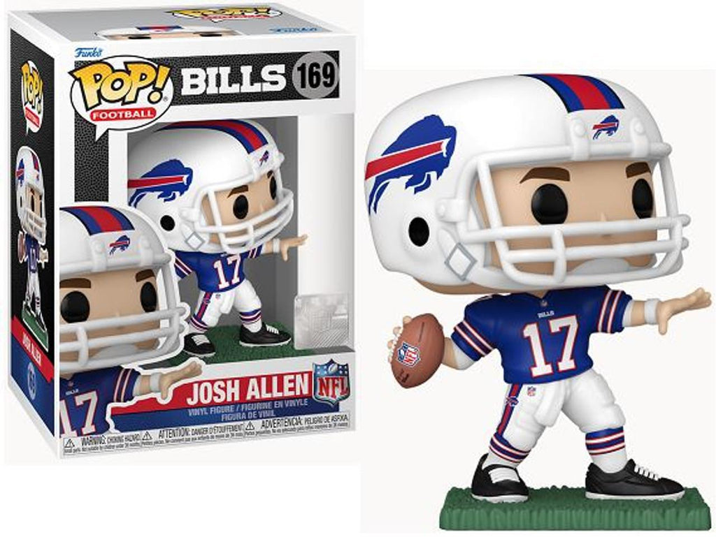 Pop NFL Bills Josh Allen Away Vinyl Figure