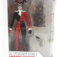 DC Comics Designer Series Amanda Conner Traditional Harley Quinn Action Figure