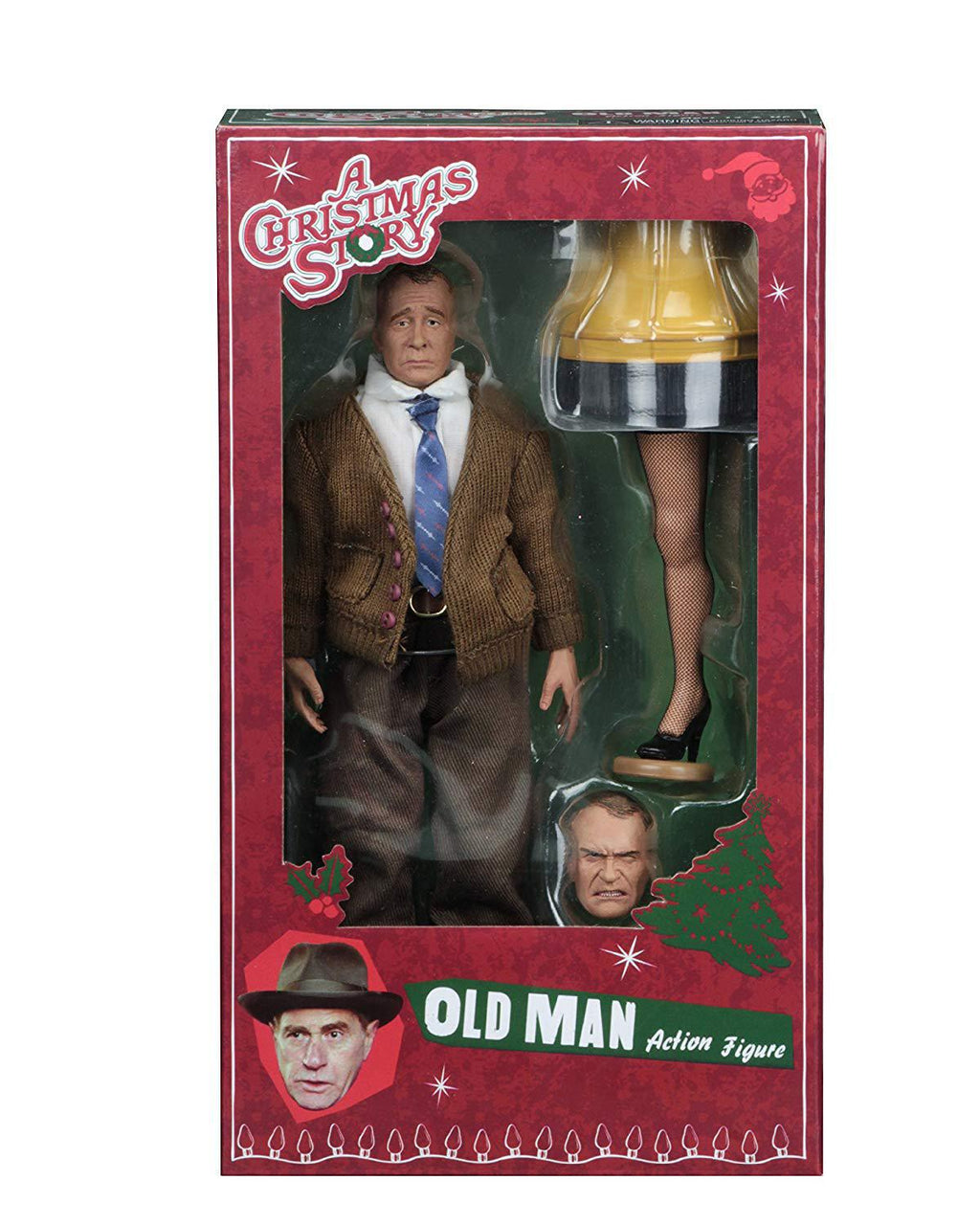 A Christmas Story Old Man Clothed 8" Action Figure