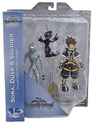 Diamond Select Kingdom Hearts Sora, Dusk, and Soldier Action Figure Set