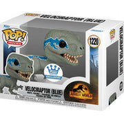 Pop Jurassic World Velociraptor (Blue) Vinyl Figure Funko Exclusive #1220