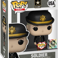 Pop U.S. Army Female Soldier Vinyl Figure