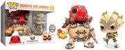 Pop Overwatch Roadhog and Junkrat 2-Pack Vinyl Figure SDCC 2018 Blizzard Exclusive
