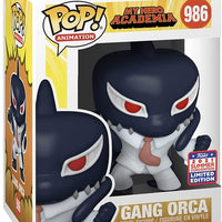 Pop My Hero Academia Gang Orca Vinyl Figure 2021 Virtual Funko Exclusive