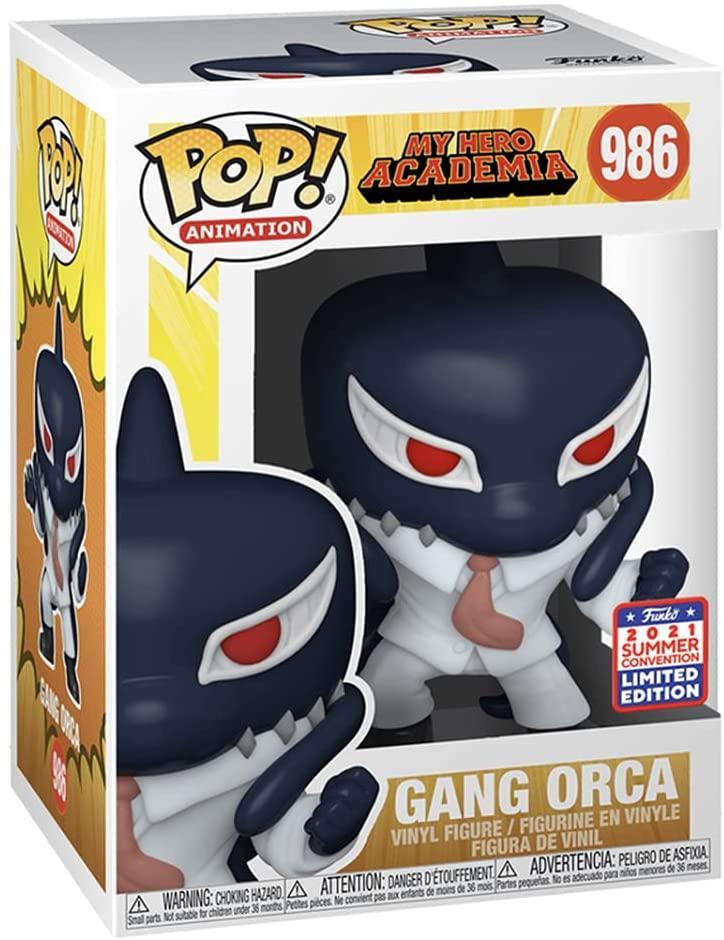 Pop My Hero Academia Gang Orca Vinyl Figure 2021 Virtual Funko Exclusive