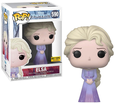 Pop Frozen 2 Elsa Intro Vinyl Figure Special Edition Exclusive