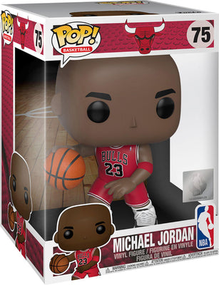 Pop NBA Stars Bulls Michael Jordan Red Jersey 10'' Vinyl Figure