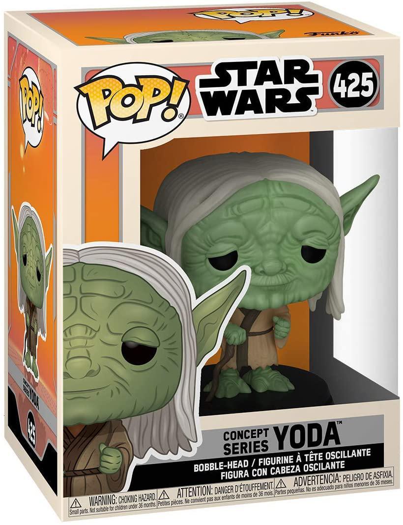 Pop Star Wars Concept Yoda Vinyl Figure