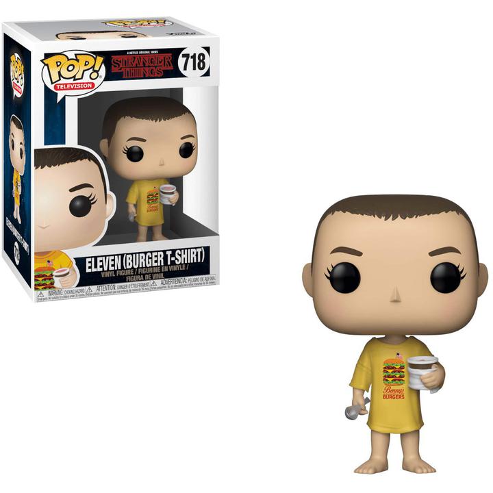 Pop Stranger Things Eleven Burger T-Shirt Vinyl Figure