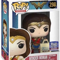 Pop Wonder Woman Wonder Woman w/Hollywood Bag Vinyl Figure Hollywood Grand Opening Limited Edition Exclusive