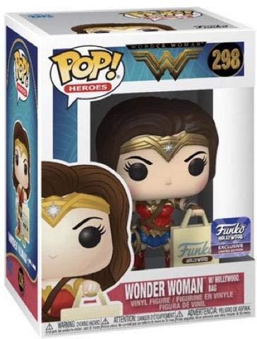 Pop Wonder Woman Wonder Woman w/Hollywood Bag Vinyl Figure Hollywood Grand Opening Limited Edition Exclusive