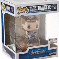 Pop Deluxe Marvel Avengers Victory Shawarma Series Hawkeye Vinyl Figure Amazon Exclusive