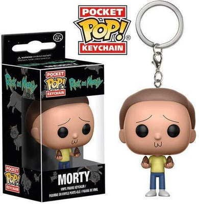 Pocket Pop Rick and Morty Morty Vinyl Key Chain