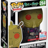 Pop Rick & Morty Krombopulos Michael Vinyl Figure Fall Convention Exclusive