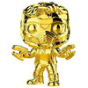 Pop Marvel Guardians of the Galaxy Gold Chrome Star-Lord Vinyl Figure BoxLunch Exclusive