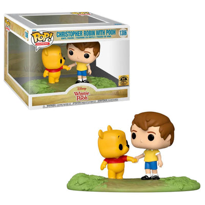 Pop Moment Winnie the Pooh Christopher Robin with Pooh Vinyl Figure Hot Topic Exclusive #1306