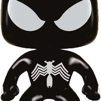 Pop Marvel Spider-Man Black Suit Spider-Man GITD Vinyl Figure Walgreen Exclusive