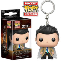 Pocket Pop Supernatural Castiel with Wings Vinyl Key Chain Special Edition
