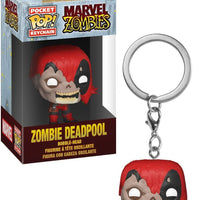 Pocket Pop Marvel Zombies Zombie Deadpool Vinyl Key Chain