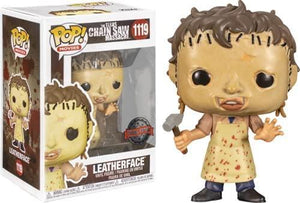 Pop the Texas Chainsaw Massacre Leatherface with Hammer Vinyl Figure Hot Topic Exclusive #1150