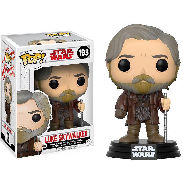 Pop Star Wars Last Jedi Luke Skywalker Vinyl Figure