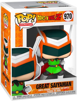 Pop Dragon Ball Z Great Saiyaman Vinyl Figure Funko Shop #970