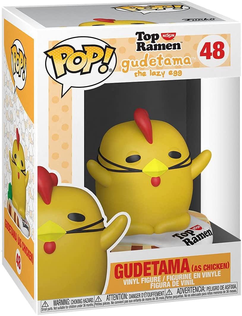 Pop Sanrio GudeXNissin Gudetama as Chicken Vinyl Figure