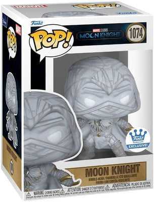 Pop Marvel Moon Knight Moon Knight with Weapon Vinyl Figure Funko Shop Exclusive #1074