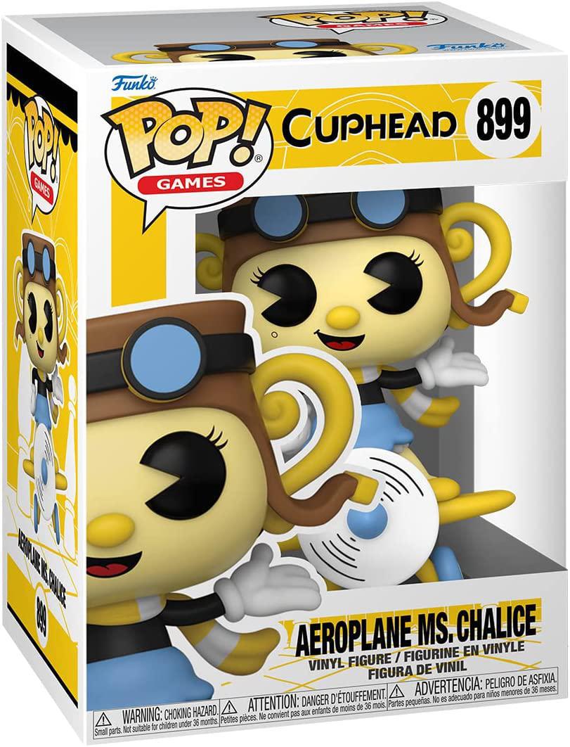 Pop Cuphead Aeroplane Ms. Chalice Vinyl Figure #899