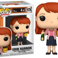 Pop Office Dwight Erin Hannon with Happy Box & Champagne Vinyl Figure