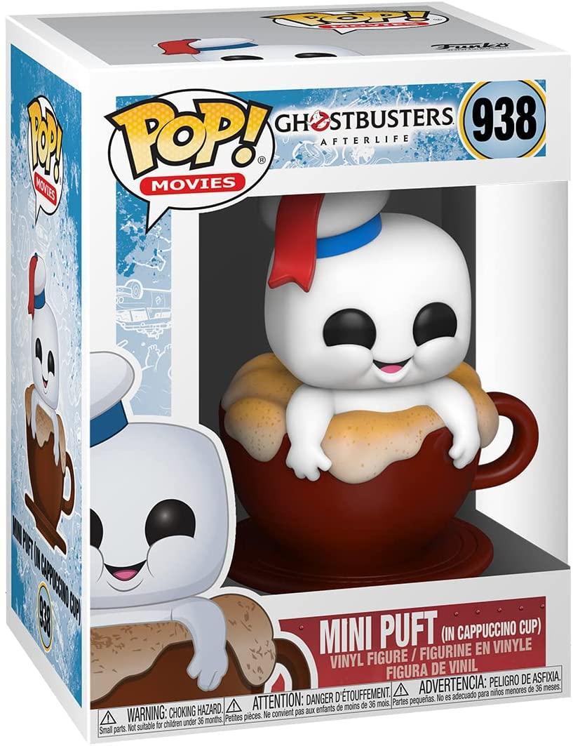 Pop Ghostbusters Afterlife Mini Puft in Cappuccino Cup Vinyl Figure