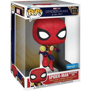 Pop Marvel Spider-Man No Way Home Spider-Man Intergrated Suit Vinyl Figure 10" Walmart Exclusive #978