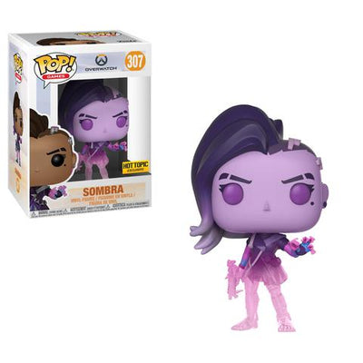 Pop Overwatch Sombra Vinyl Figure Hot Topic Exclusive