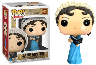Pop Jane Austen Jane Austen with Book Vinyl Figure