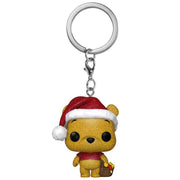 Pocket Pop Winnie the Pooh Holiday Winnie the Pooh Diamond Glitter Vinyl Key Chain Exclusive