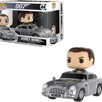 Pop 007 James Bond in Aston Martin Vehicle Vinyl Figure