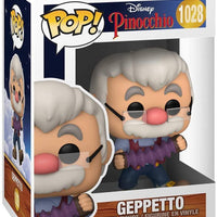 Pop Pinocchio Geppetto with Accordion Vinyl Figure