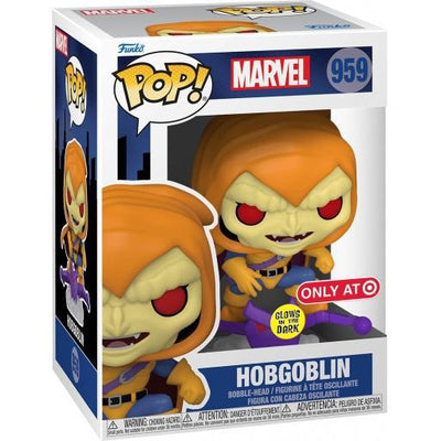 Pop Marvel Spider-Man Hobgoblin Glow in the Dark Vinyl Figure Target Exclusive