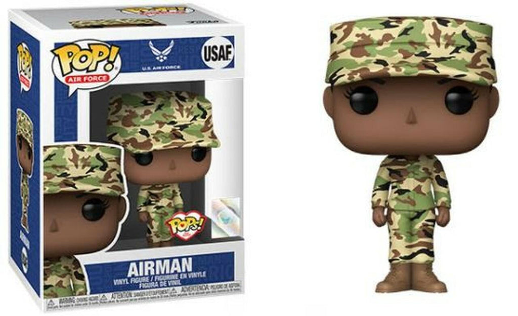 Pop U.S. Airforce Female Airman 2 Vinyl Figure