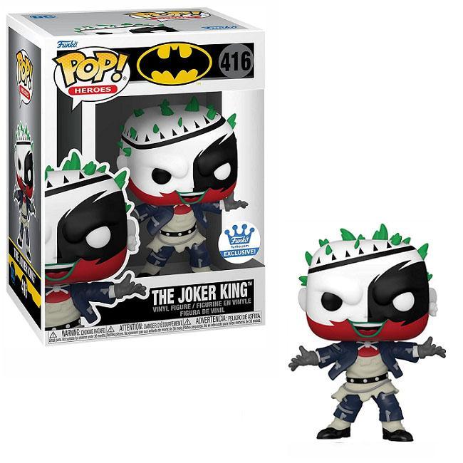Pop Batman the Joker King Vinyl Figure Funko Shop Exclusive