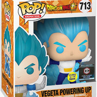 Pop Dragon Ball Z Vegeta Powering Up Vinyl Figure Chalice Exclusive #713