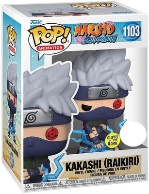 Pop Naruto Shippuden Kakashi (Raikiri) Glow in the Dark Vinyl Figure Special Edition #1103