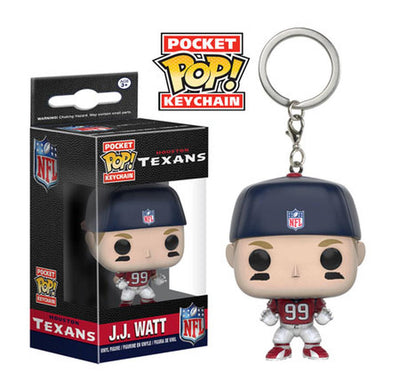 Pocket Pop NFL Stars Texans J.J. Watt Vinyl Key Chain