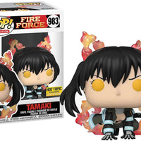 Pop Fire Force Tamaki Hot Topic Exclusive Vinyl Figure