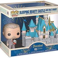 Pop Town Sleeping Beauty Castle and Walt Disney Vinyl Figure Set