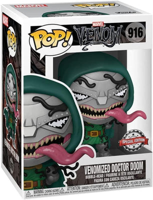 Pop Marvel Venom Venomized Doctor Doom Vinyl Figure #916 Special Edition