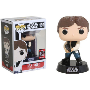 Pop Star Wars Han Solo Vinyl Figure Galactic Convention Exclusive