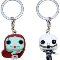 Pocket Pop NBX Sally & Jack Vinyl Figure 2-Pack Key Chain Exclusive