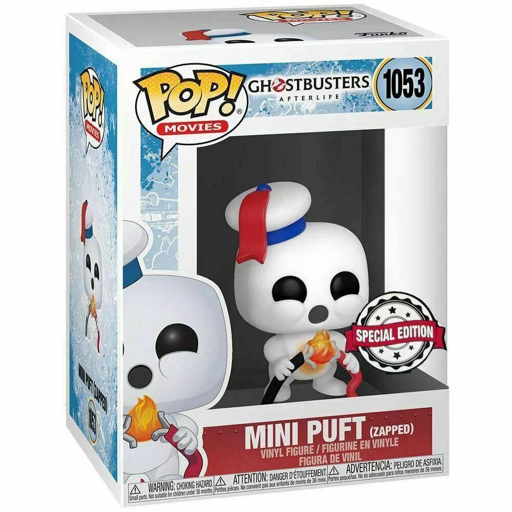 Pop Ghostbusters Afterlife Mini Puft Zapped Vinyl Figure Special Edition #1053