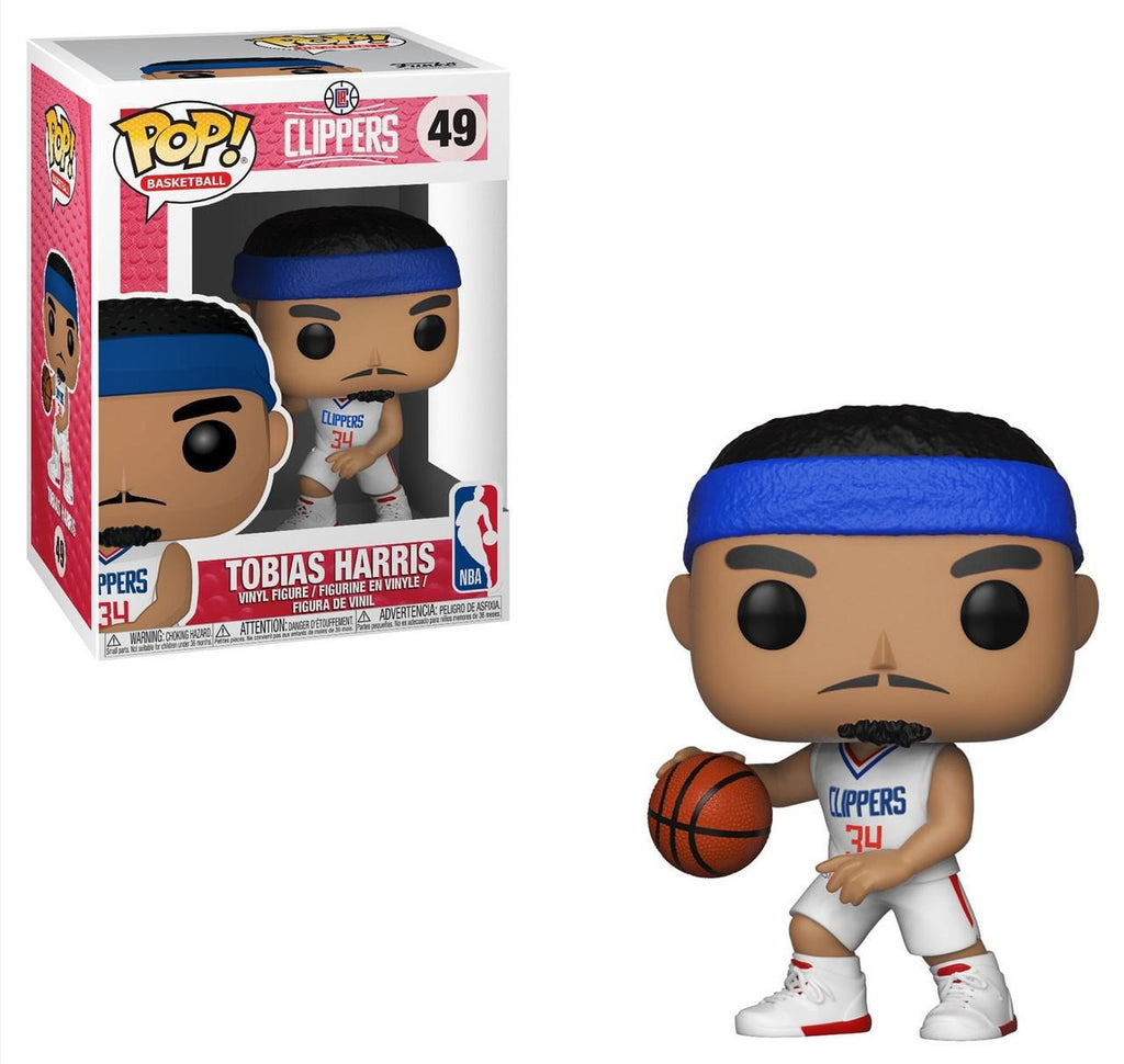 Pop NBA Clippers Tobias Harris Vinyl Figure #49